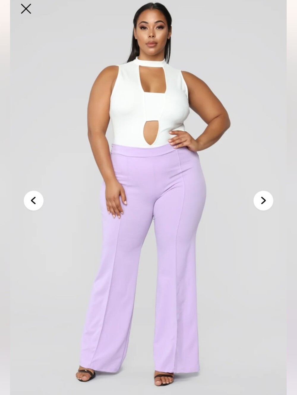 Fashion Nova Victoria High Waisted Dress Pants Size 1X (EUC)